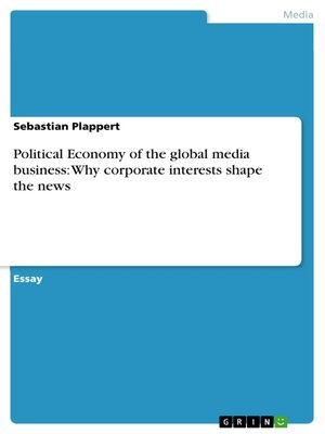 cover image of Political Economy of the global media business